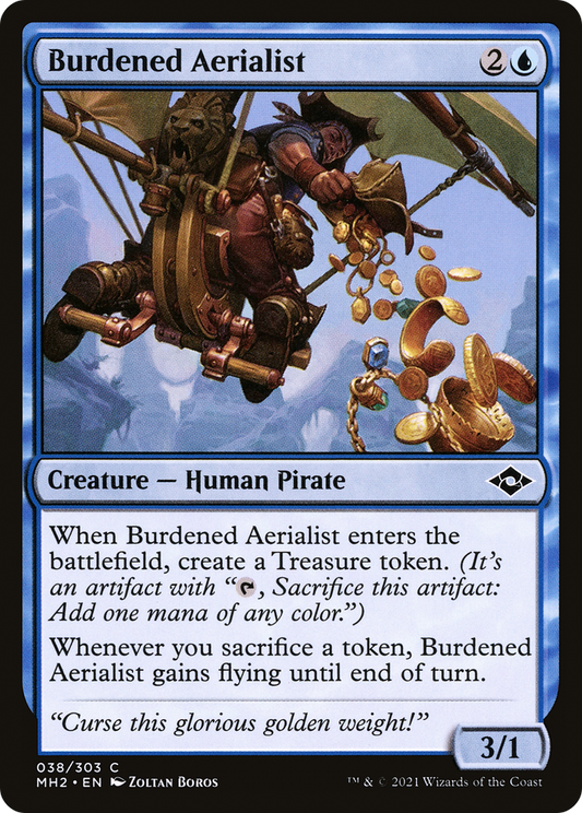 Burdened Aerialist (MH2-038) (Foil)