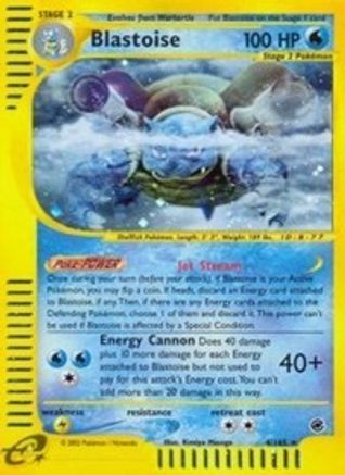 Blastoise (4) (EX-004) (Reverse Holofoil)