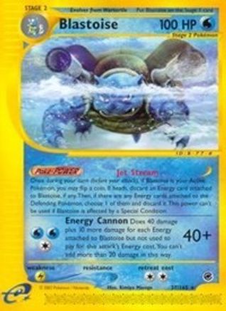 Blastoise (37) (EX-037) (Reverse Holofoil)