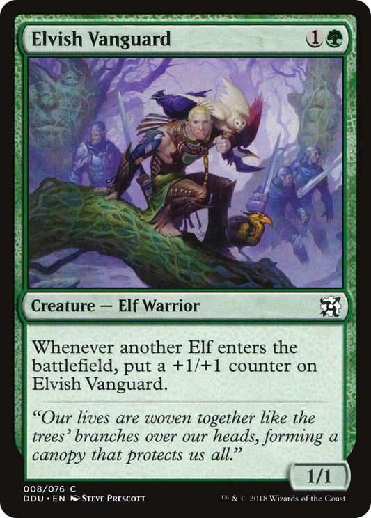 Elvish Vanguard (DDU-008)