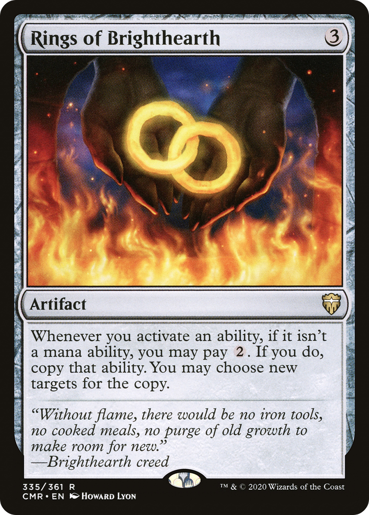 Rings of Brighthearth (CMR-335) (Foil)