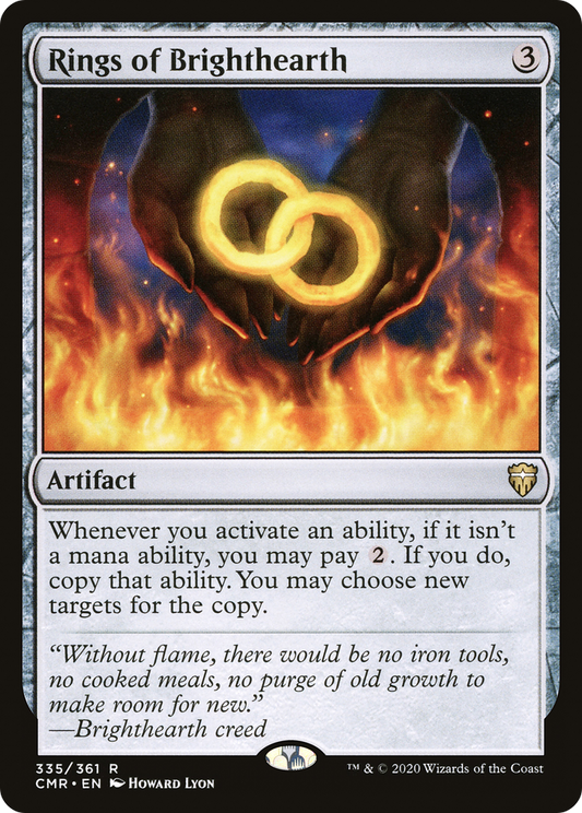 Rings of Brighthearth (CMR-335) (Foil)