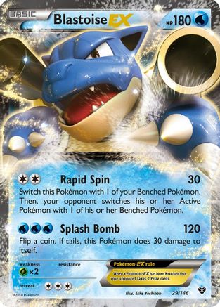 Blastoise EX (XY-029) (Holofoil)