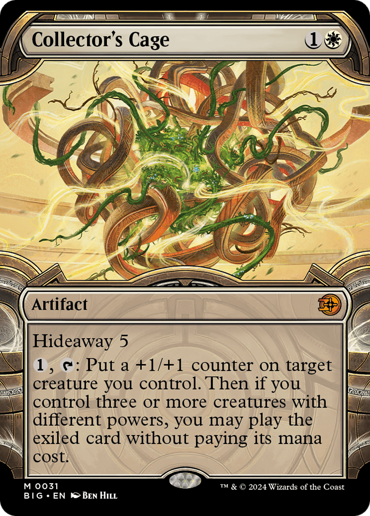 Collector's Cage (BIG-031) (Showcase) (Foil)