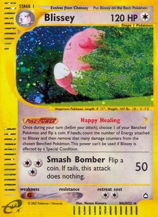 Blissey (H6) (AQ-H6) (Holofoil)