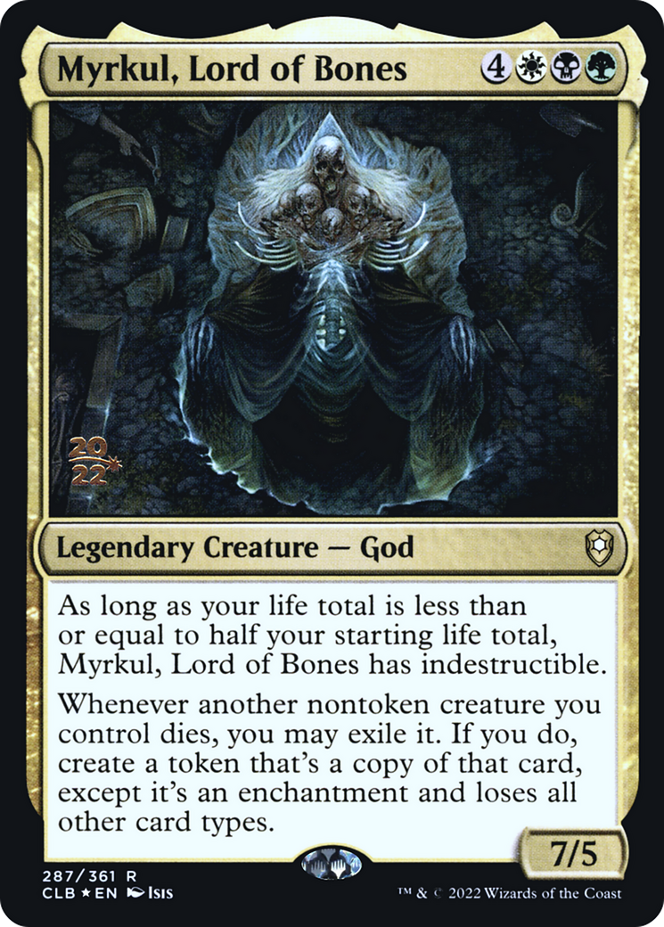 Myrkul, Lord of Bones (PRE-287S) (Foil)
