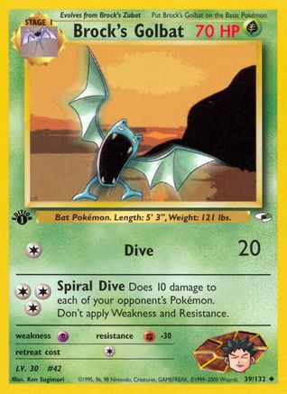 Brock's Golbat (G1-039) (Unlimited)