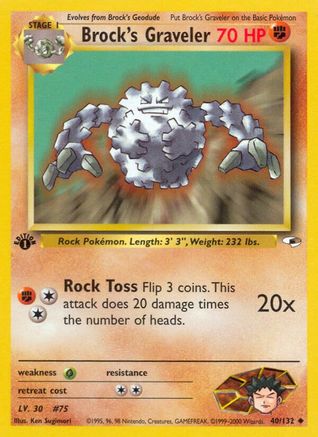 Brock's Graveler (G1-040) (1st Edition)