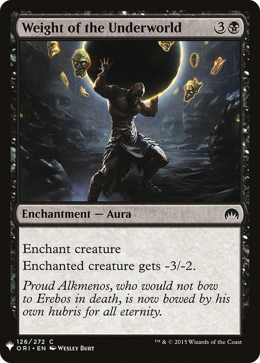 Weight of the Underworld (LIST-ORI-126)