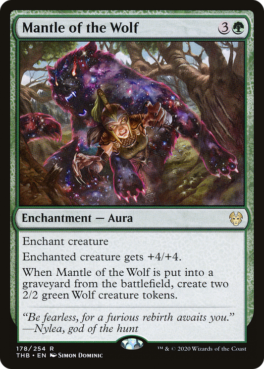 Mantle of the Wolf (THB-178) (Foil)