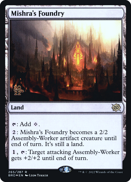 Mishra's Foundry (PRE-265S) (Foil)