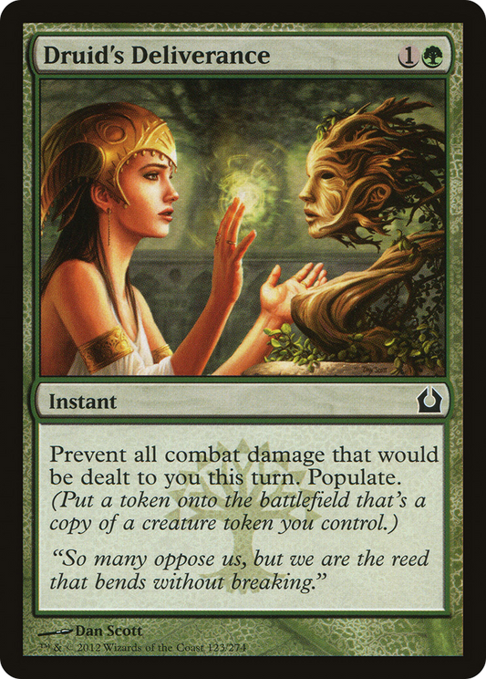 Druid's Deliverance (RTR-123) (Foil)