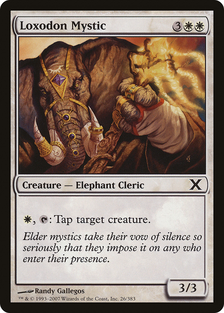 Loxodon Mystic (10E-026) (Foil)