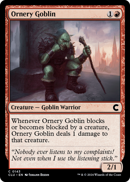 Ornery Goblin (CLU-143)