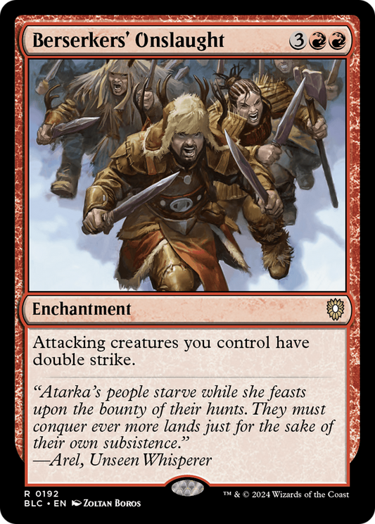 Berserkers' Onslaught (BLC-192)