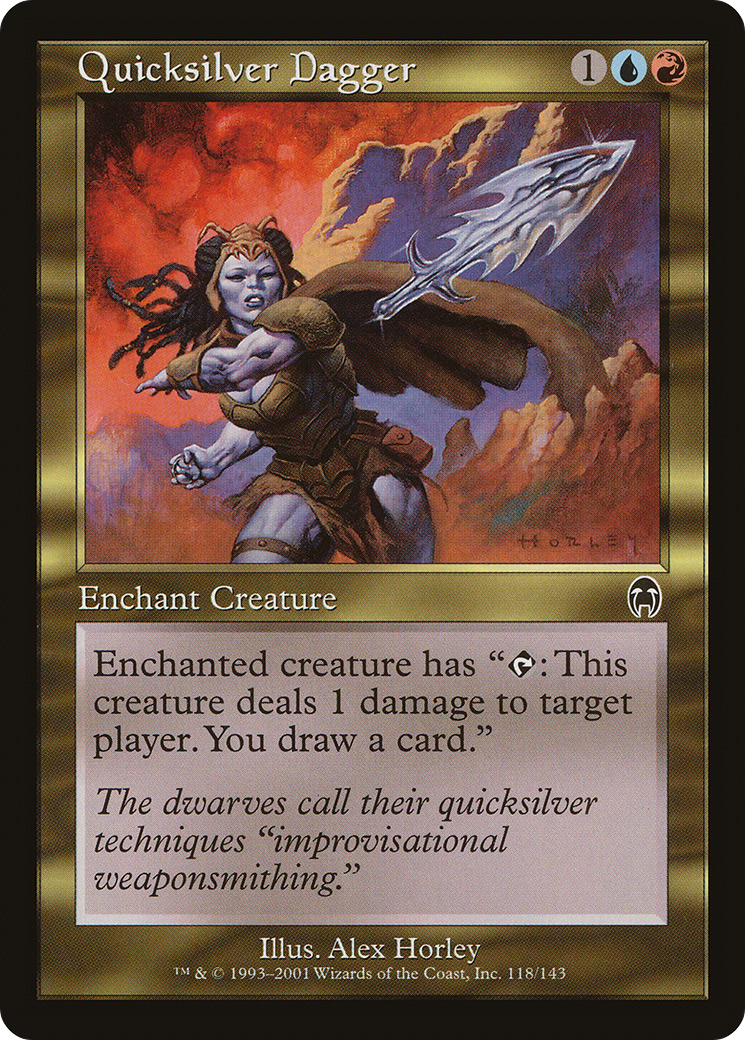 Quicksilver Dagger (APC-118) (Foil)