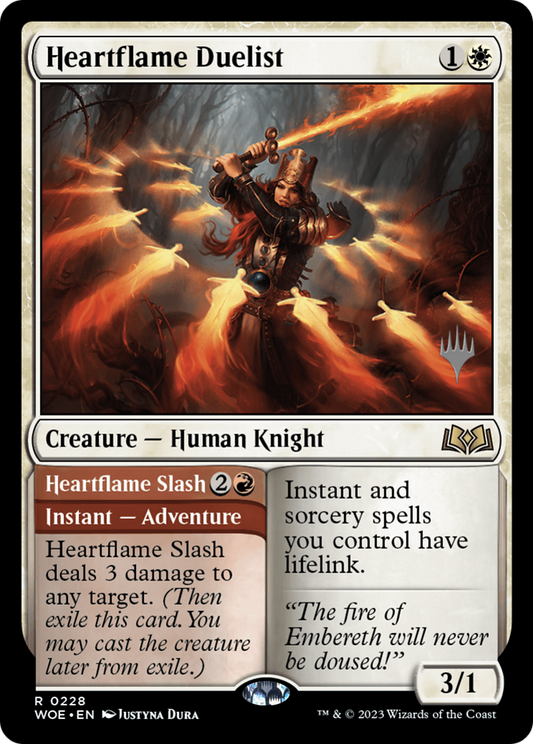 Heartflame Duelist // Heartflame Slash (PPWOE-228P) (Foil)