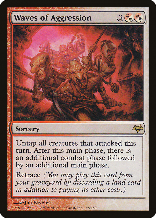 Waves of Aggression (EVE-148) (Foil)