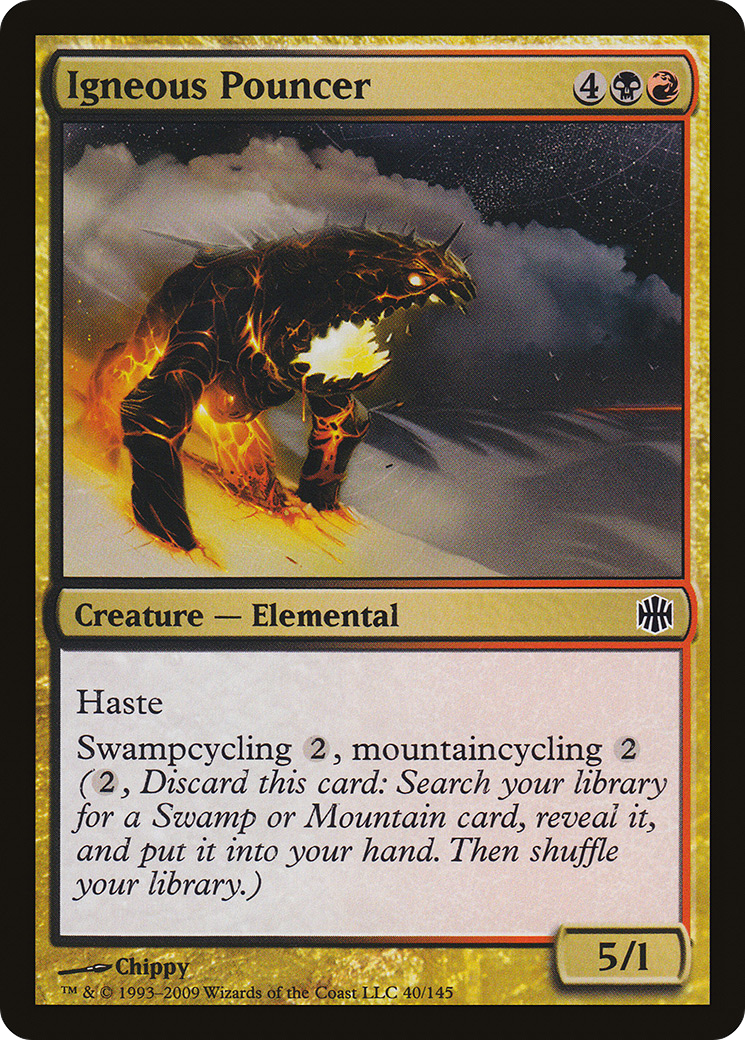 Igneous Pouncer (ARB-040) (Foil)