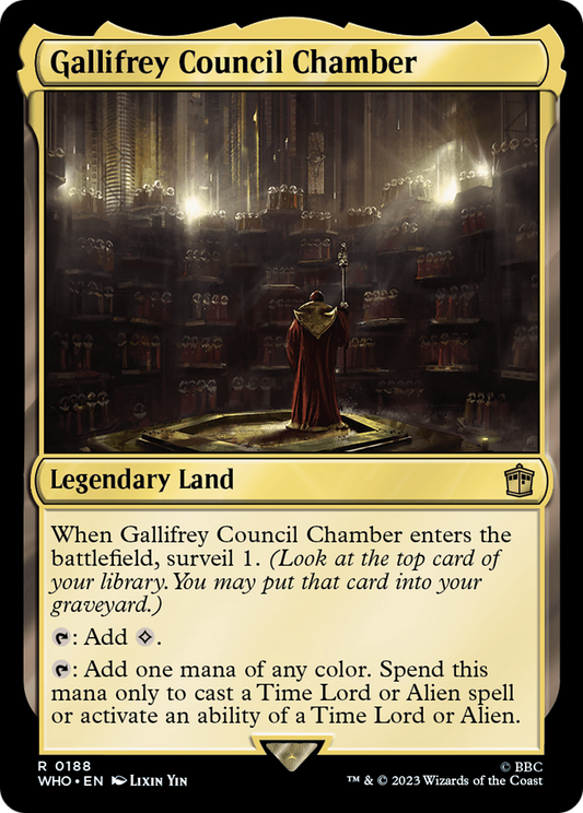 Gallifrey Council Chamber (WHO-188) (Foil)