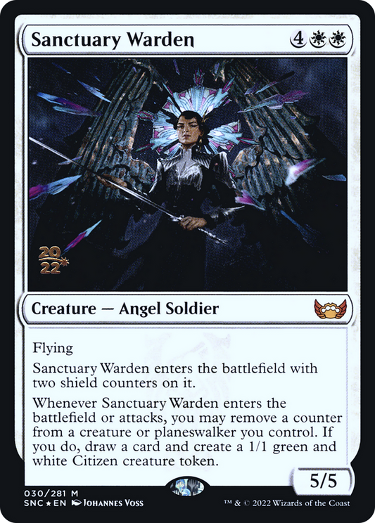 Sanctuary Warden (PRE-30S) (Foil)