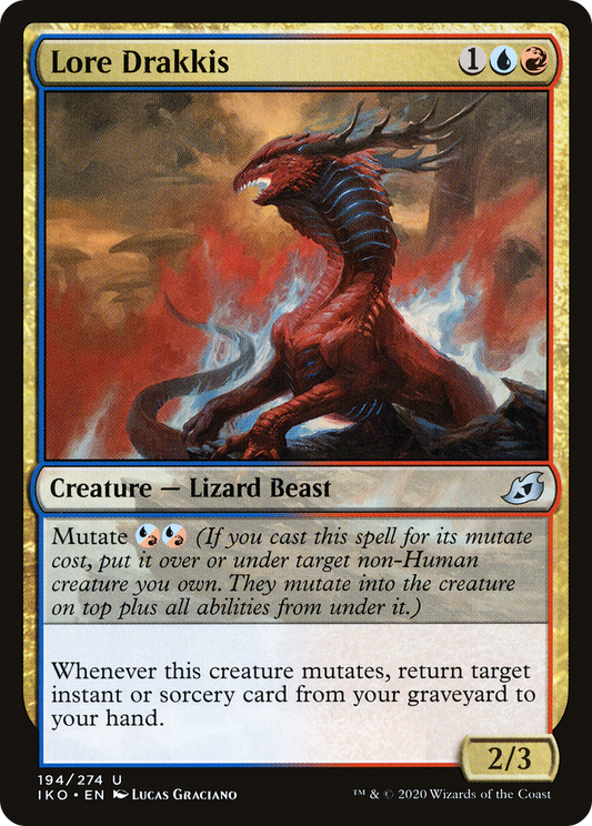 Lore Drakkis (IKO-194) (Foil)