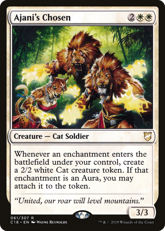 Ajani's Chosen (C18-061)