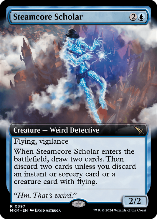 Steamcore Scholar (MKM-397) (Extended Art)