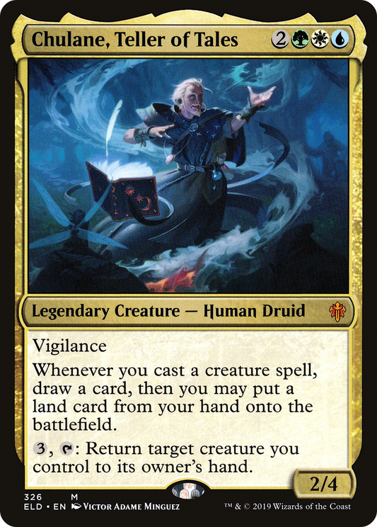 Chulane, Teller of Tales (ELD-326) (Foil)