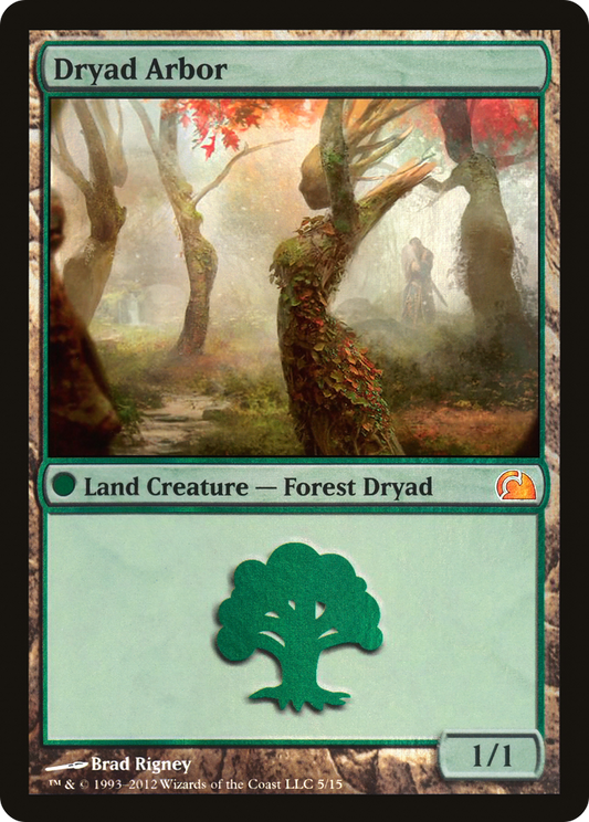 Dryad Arbor (V12-005) (Foil)