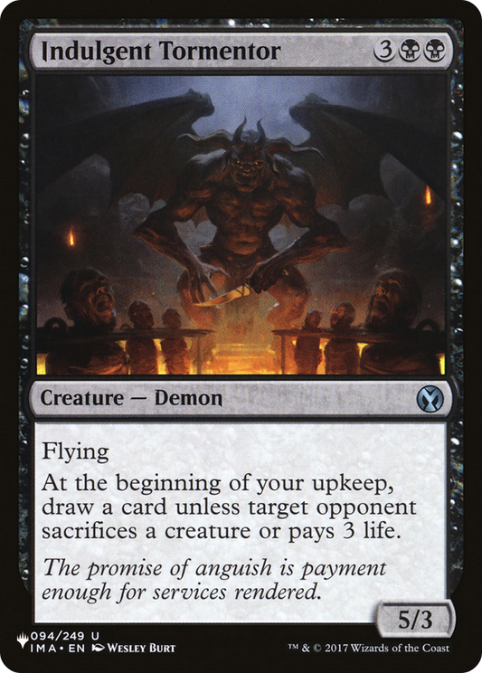 Indulgent Tormentor (LIST-IMA-94)