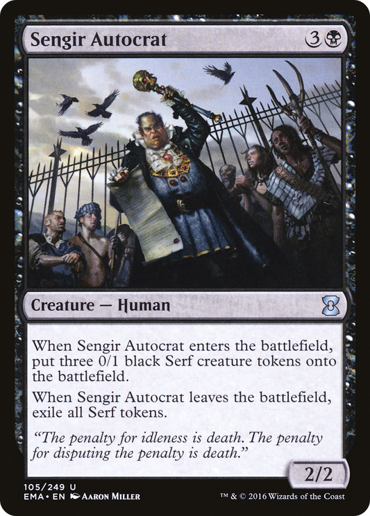 Sengir Autocrat (EMA-105) (Foil)