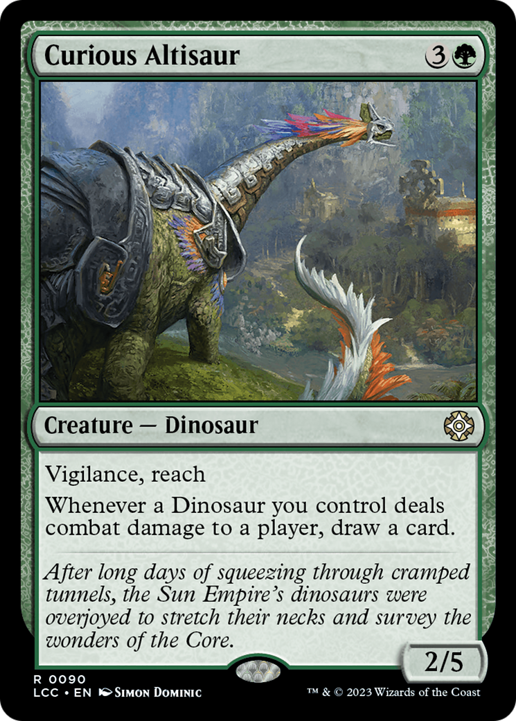 Curious Altisaur (LCC-090)
