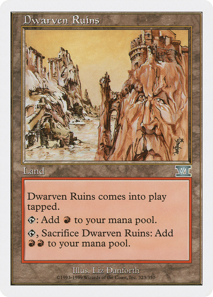 Dwarven Ruins (6ED-323)