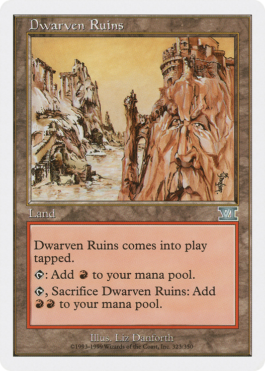 Dwarven Ruins (6ED-323)