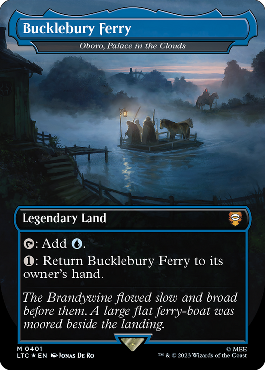 Bucklebury Ferry / Oboro, Palace in the Clouds (LTC-401) (Borderless) (Surge Foil)