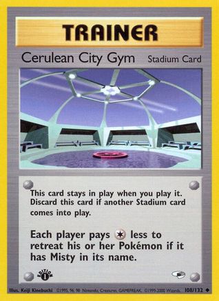 Cerulean City Gym (G1-108) (Unlimited)
