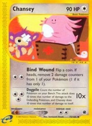 Chansey (EX-072) (Reverse Holofoil)