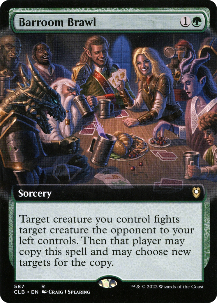 Barroom Brawl (CLB-587) (Extended Art)