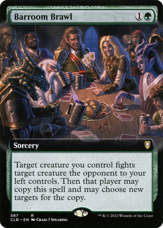 Barroom Brawl (CLB-587) (Extended Art)