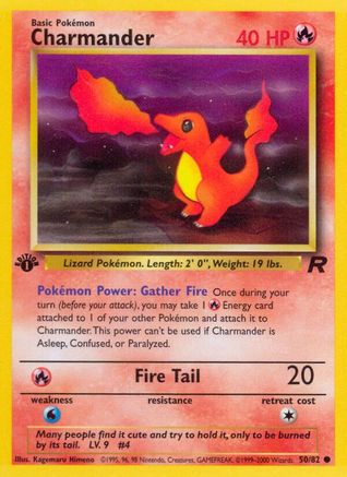 Charmander (TR-050) (1st Edition)