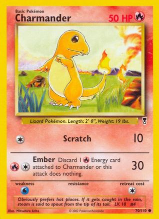 Charmander (LC-070) (Reverse Holofoil)