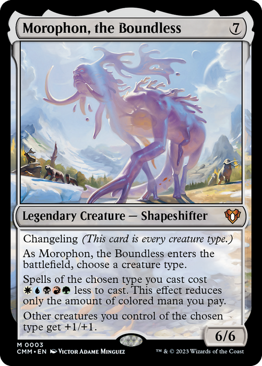 Morophon, the Boundless (CMM-003) (Foil)