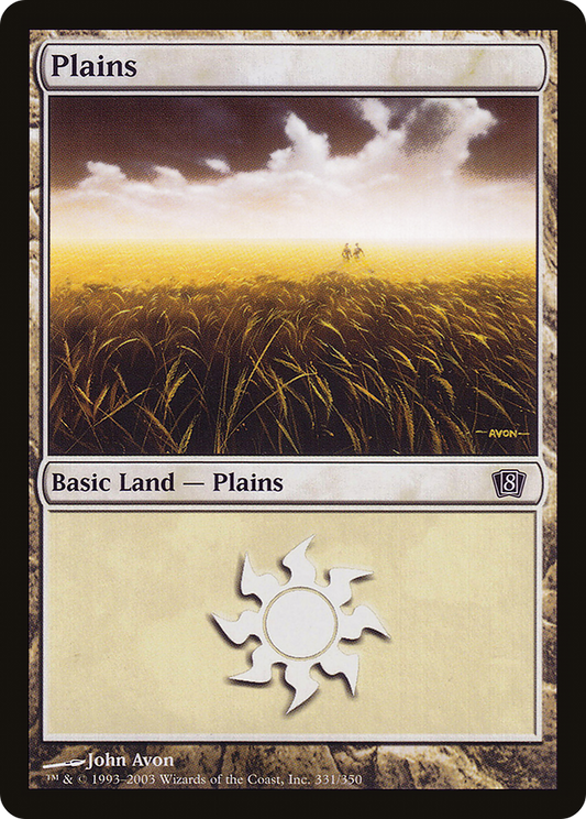 Plains (331) (8ED-331★) (Foil)