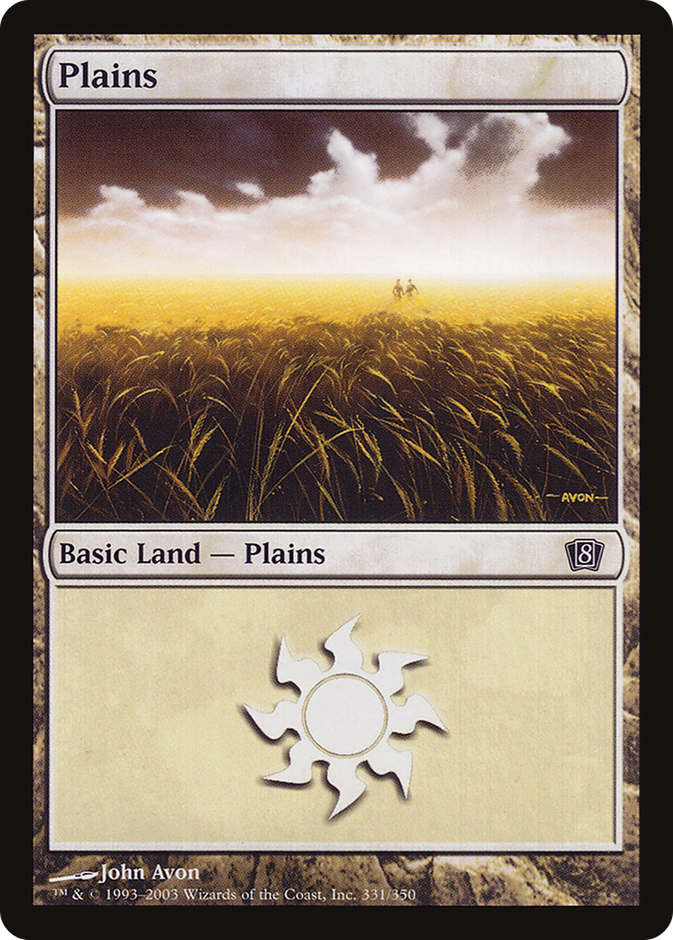 Plains (8ED-331★) (Foil)