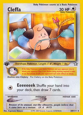 Cleffa (N1-020) (1st Edition)