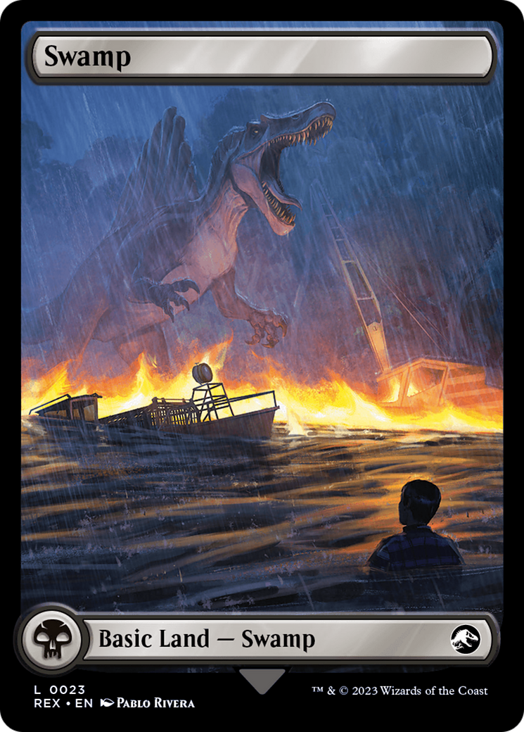 Swamp // Swamp (REX-023) (Foil)