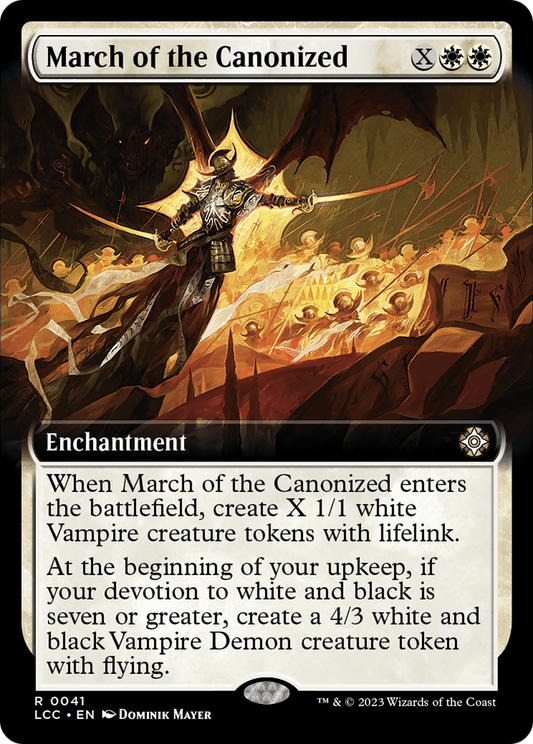 March of the Canonized (LCC-041) (Extended Art)