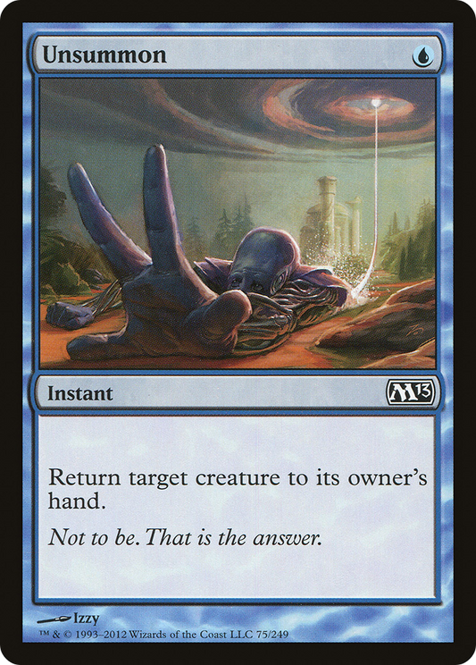 Unsummon (M13-075) (Foil)