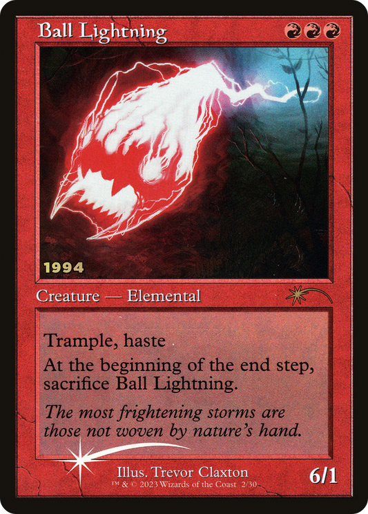 Ball Lightning (30A-P-002) (Foil)